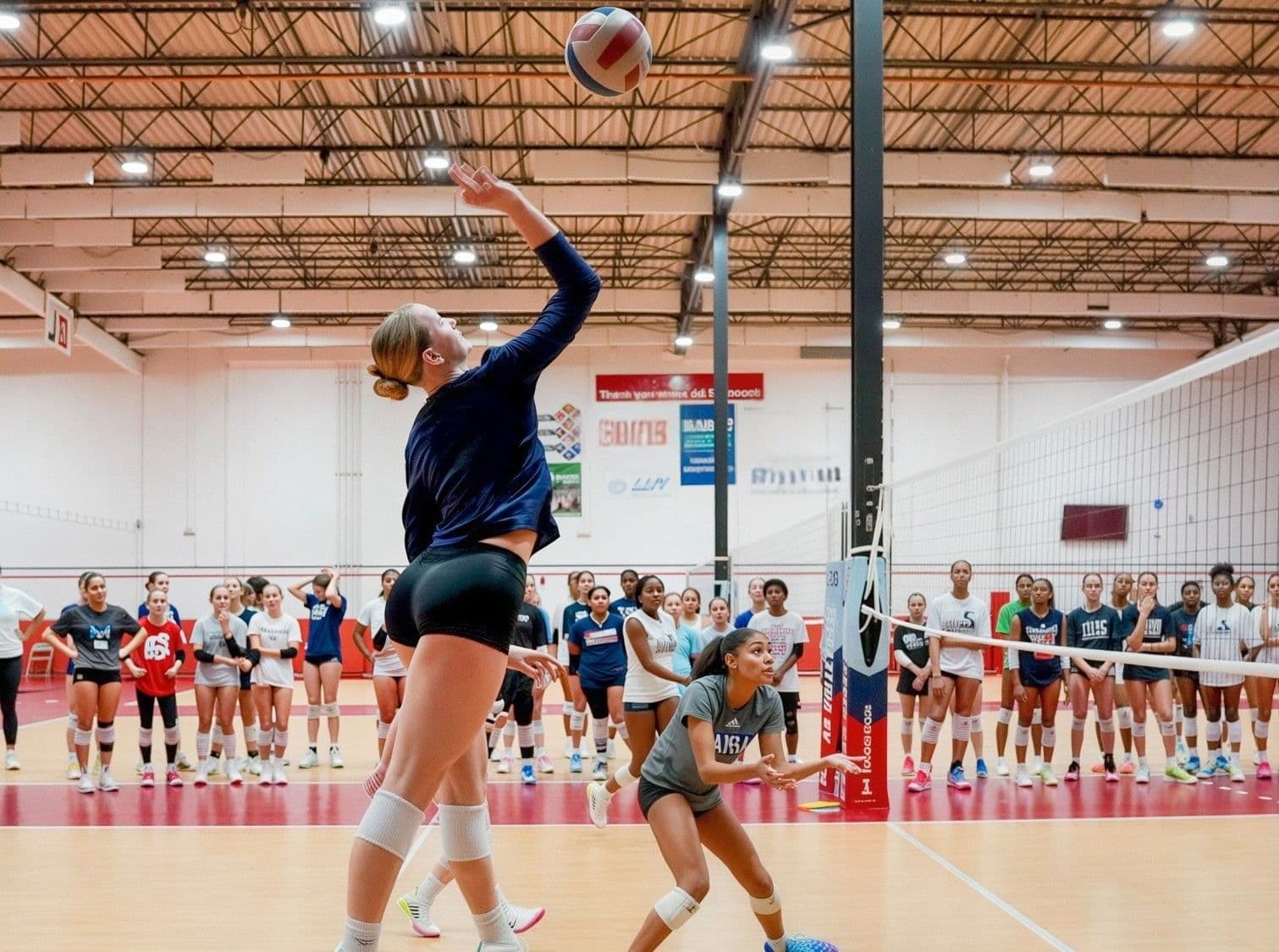 SDVA San Diego Volleyball Association training in Encinitas